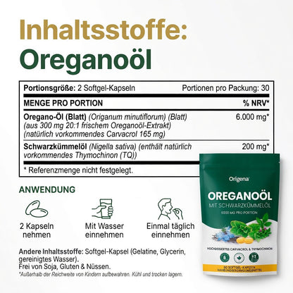 Aceite de Orégano
